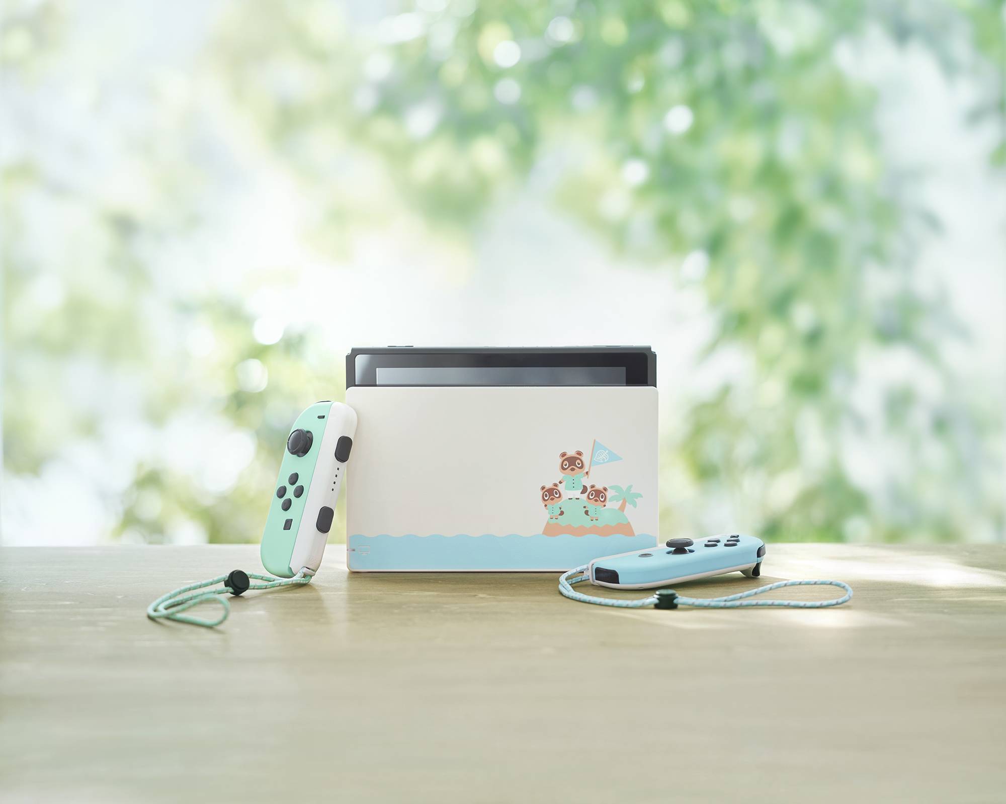 任天堂公布动物之森限定版switch清新配色超可爱