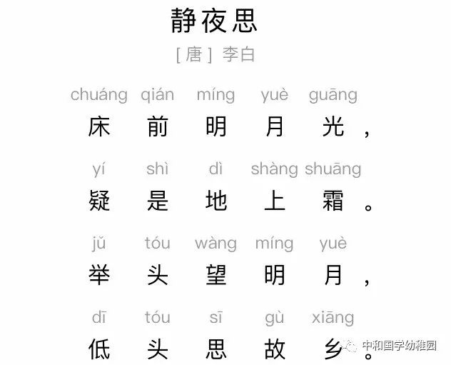 中和国学幼稚园线上课程开课啦摘自知新一班