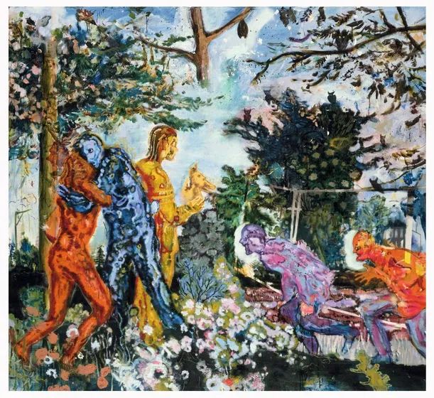 德国当代架上绘画的代表丹尼尔里希特