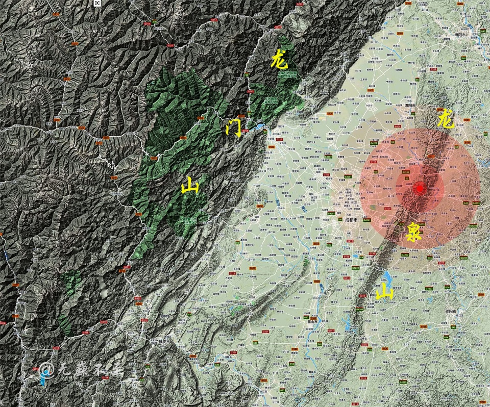 成都51級地震震中之雲頂山趙雲在此陪讀阿斗唐明皇親賜山名