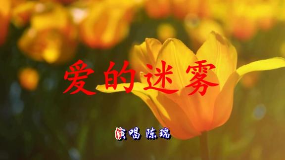 陈瑞一曲爱的迷雾真挚感人