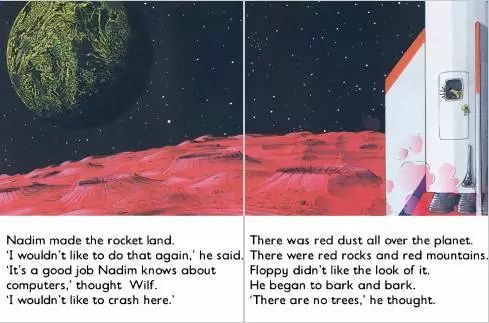 78英语故事牛津阅读树第四级redplanet