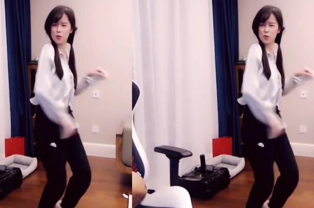 沫子挑战神曲影流之主,舞蹈动作连助理都看不下去:猩猩舞?