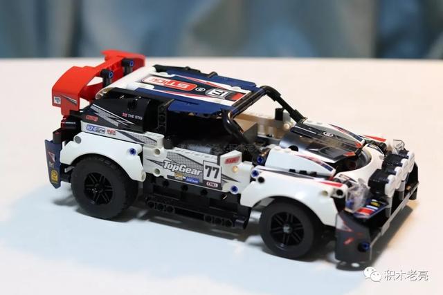 lego乐高42109topgear拉力赛车评测