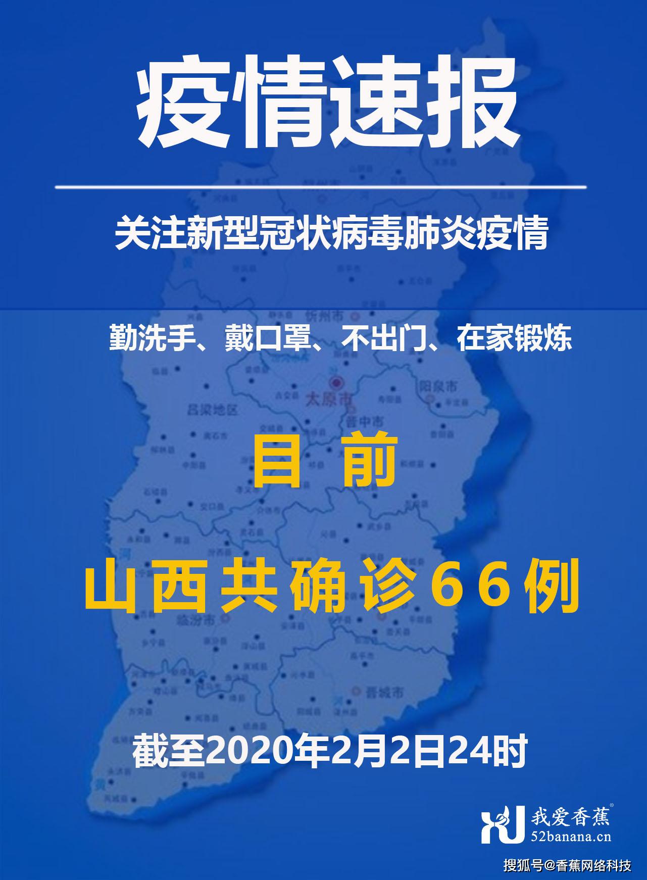 2020年2月3日山西省新型冠状病毒感染的肺炎疫情情况,平遥告急!