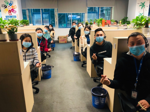 春节不离岗合力抗疫情招联金融客服团队在行动