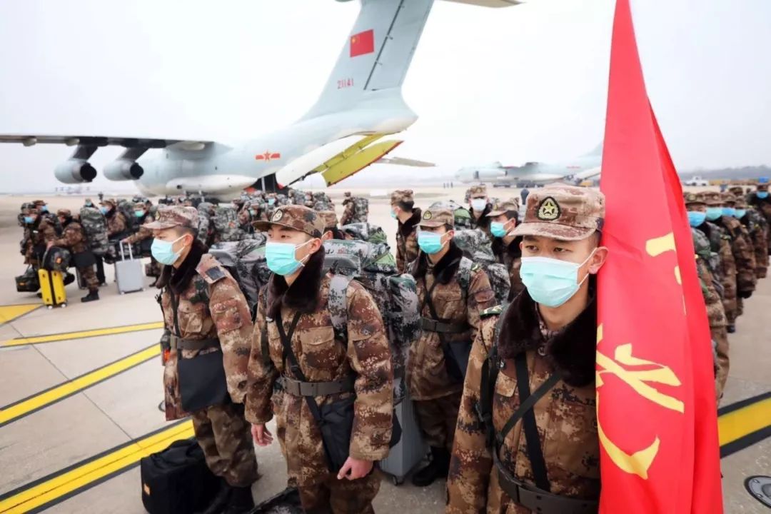 中国速度围观最帅军队接管火神山
