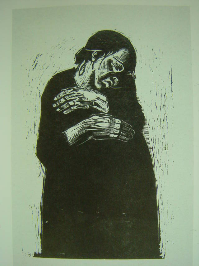 真正绘画大师黑白力量珂勒惠支