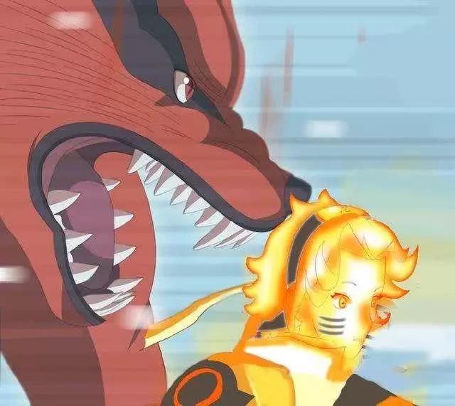 火影忍者博人传鸣人一家开启九尾金身模式博人最帅雏田身材太魅惑