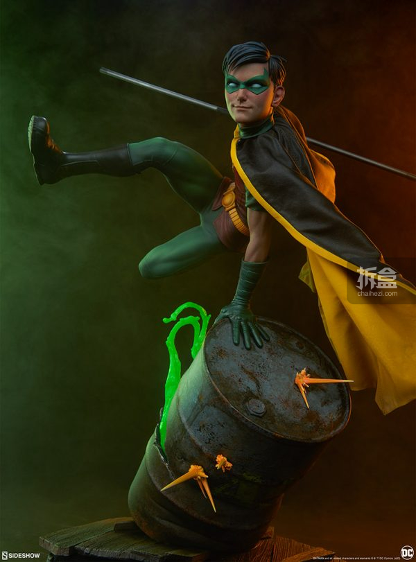 sideshow dc经典角色 罗宾robin 19寸pf雕像