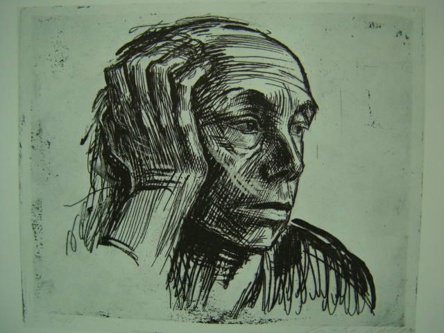 真正绘画大师黑白力量珂勒惠支