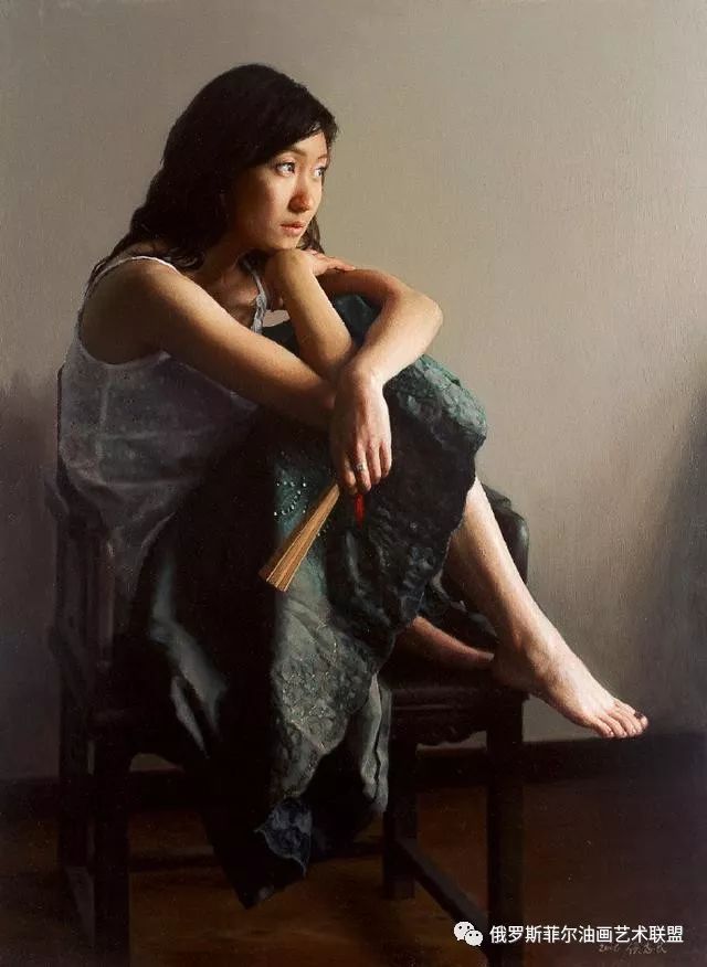 妩媚动人——中央美院教授侯志民人体油画作品欣赏