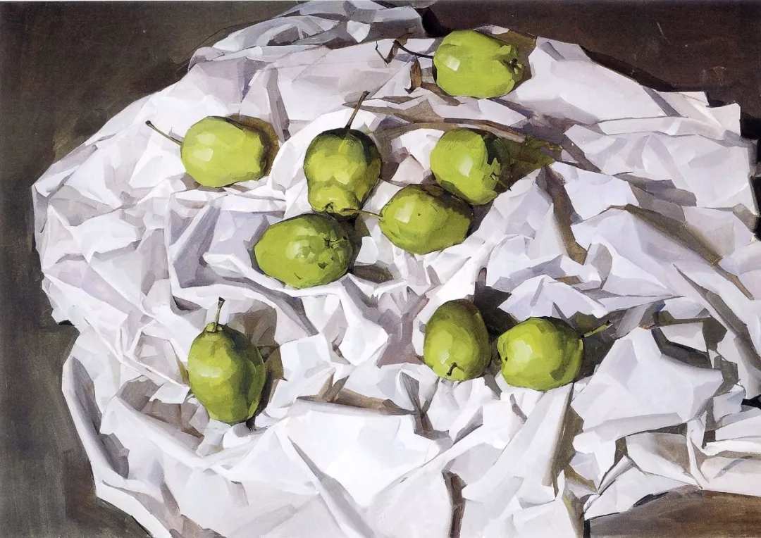 学习色彩摆块就要看他的色彩—郭振山水粉画欣赏