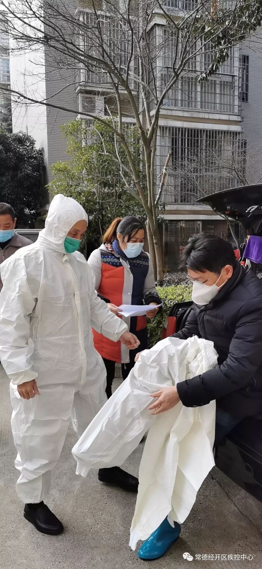 常德经开区疾控人在战斗