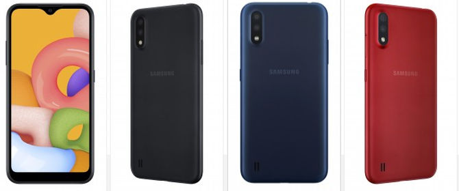 三星galaxy a01亮相越南 搭载骁龙439处理器
