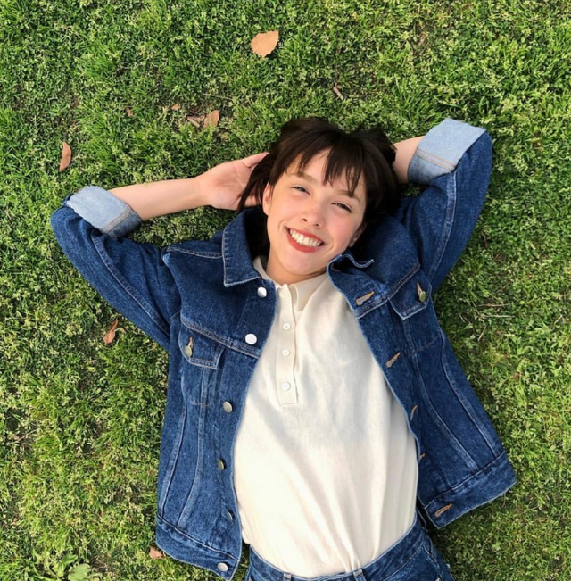 原创可甜可盐的混血美少女茉爱罗是初恋的感觉