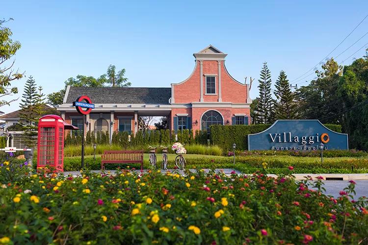 清迈爆款欧式维拉小镇面世52万起拥有欧式花园别墅生活