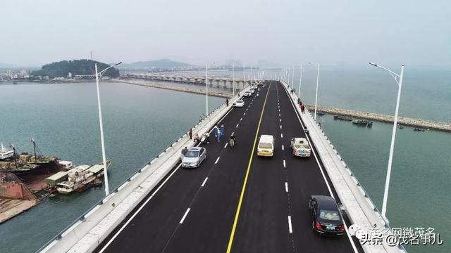 博賀灣大橋驚豔通車茂名再添風景線