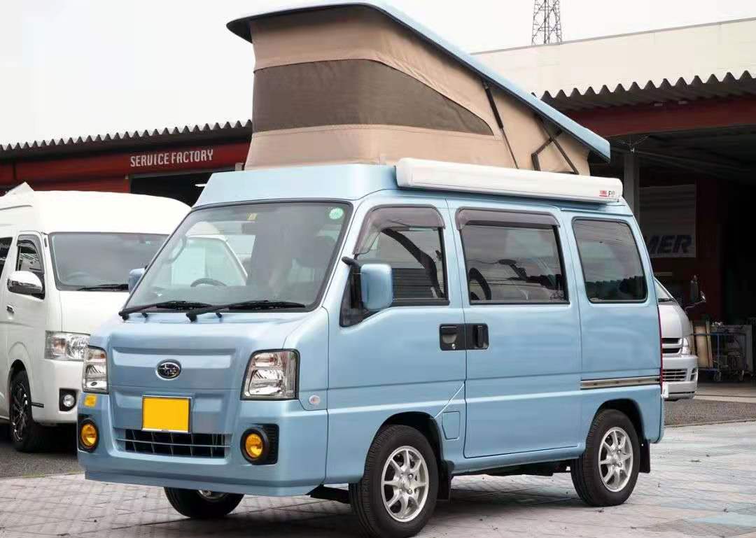 原创斯巴鲁玩面包车也很专业前后独悬四驱带锁油耗5升