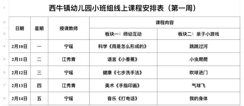 有愛不俱疫西幼宅宅樂西牛鎮幼兒園線上微課堂預告篇