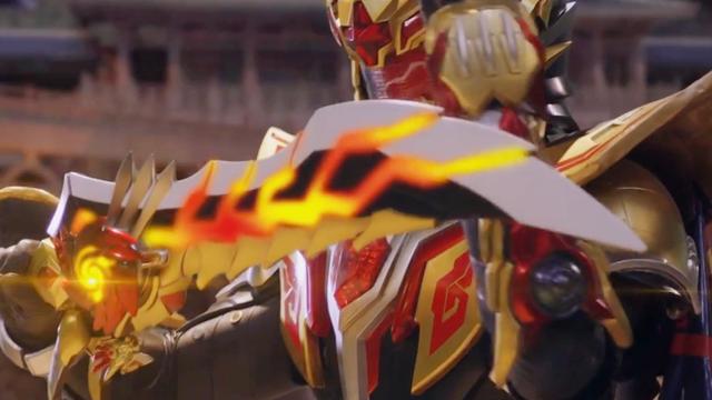 神威断鬼斩铠甲勇士捕王使出最强的必杀消失吧阎王