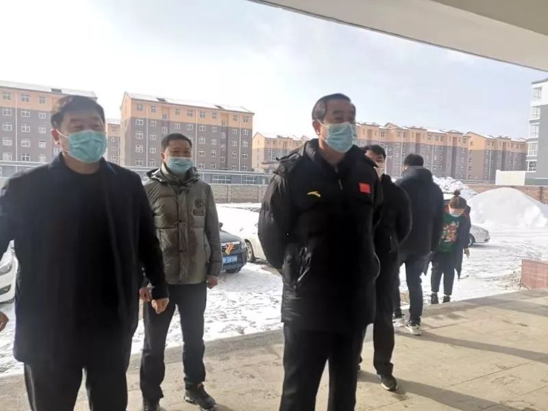 涞源县领导到疫情防控隔离医学观察点视察