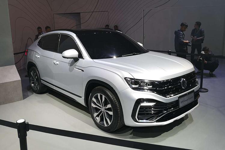 外观更加运动一汽大众探岳coupe