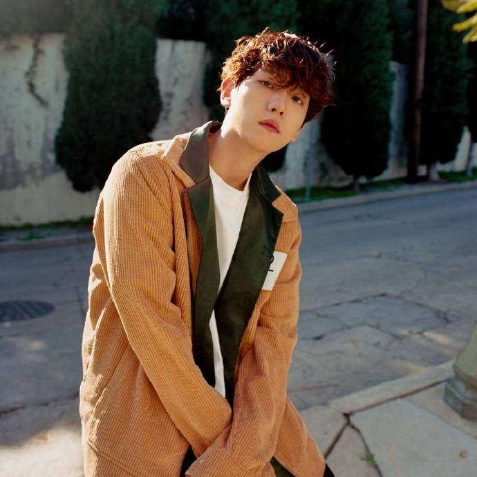 伯贤prive新宣传照释出是春天的味道