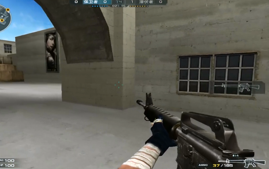 cf:修罗级m16上线,看清威力,雷神玩家懵了!