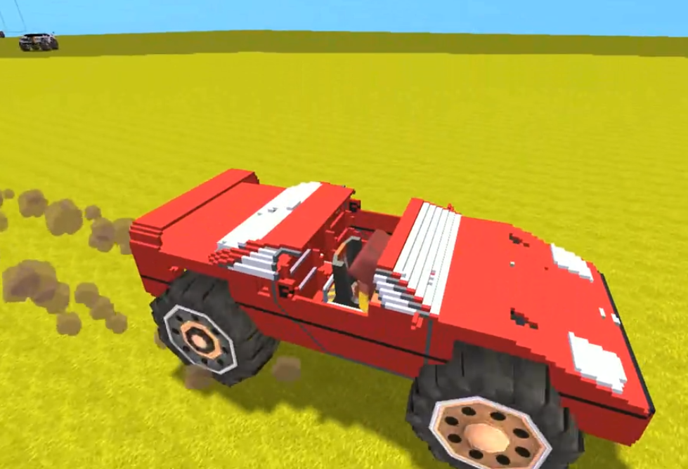 迷你世界最帅法拉利f40跑车时速300km玩家女神的最爱