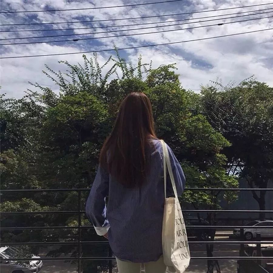 唯美头像背影头像心动