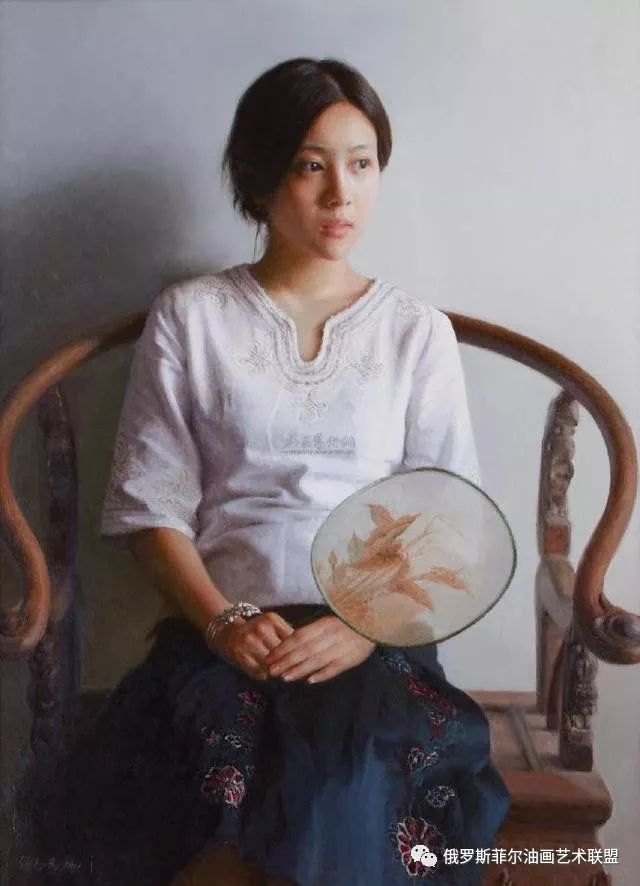 妩媚动人——中央美院教授侯志民人体油画作品欣赏