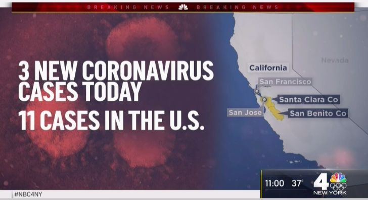 84国对中国实施入境管制,美国确诊11例_疫情