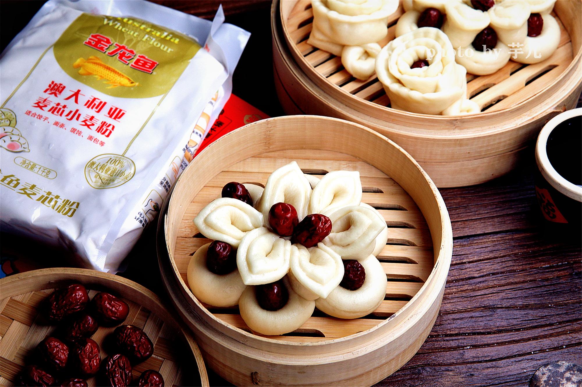 元宵节快到了教你两款枣花馍做法好吃又好看现在学还来得及