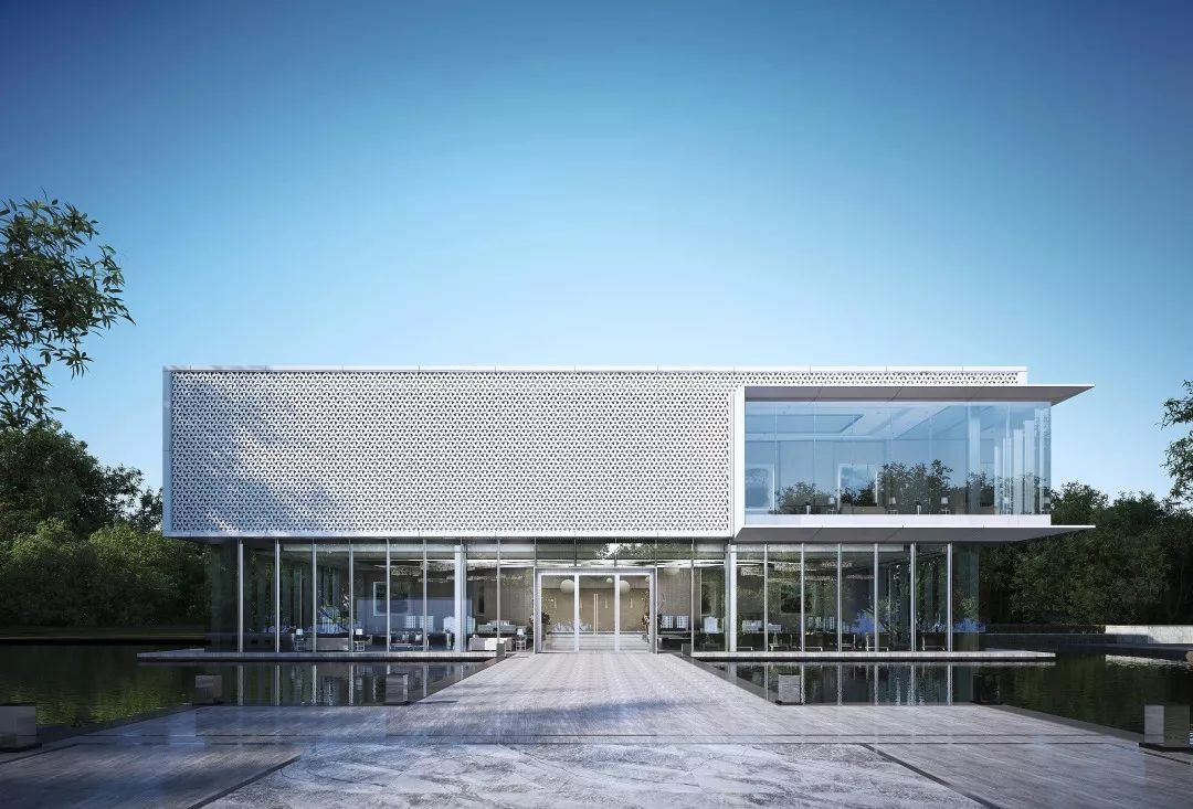 东南立面效果图金属编织|文化图腾立面设计以遵义的地容地貌,人文风俗