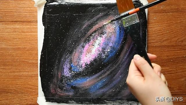 马克笔银河系怎么画图片