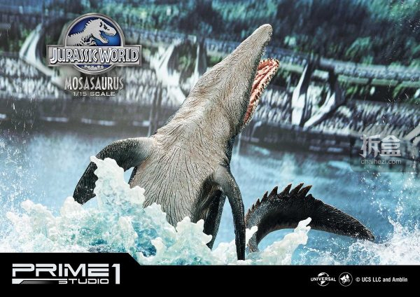 prime1studio侏羅紀世界滄龍mosasaurus115雕像