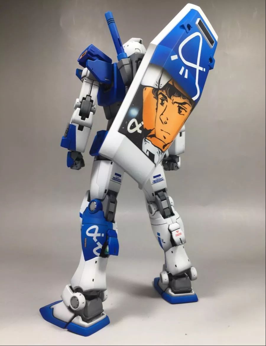 盾牌爱了这只阿姆罗专属涂装rx782不要太帅