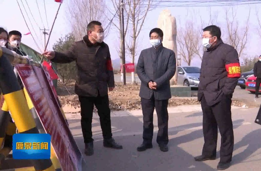 杨国芳到铜冶镇暗访 对疫情防控再提要求