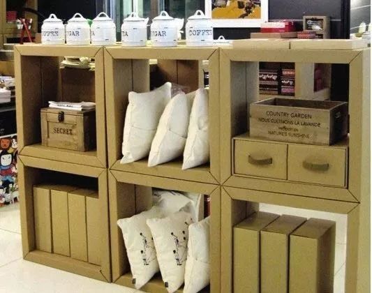 创意瓦楞纸家具打造时尚环保新住宅