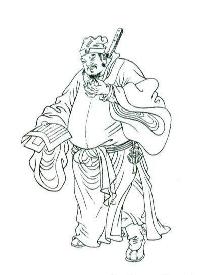 工笔画素材白描水浒108将看了回想起了小人书了