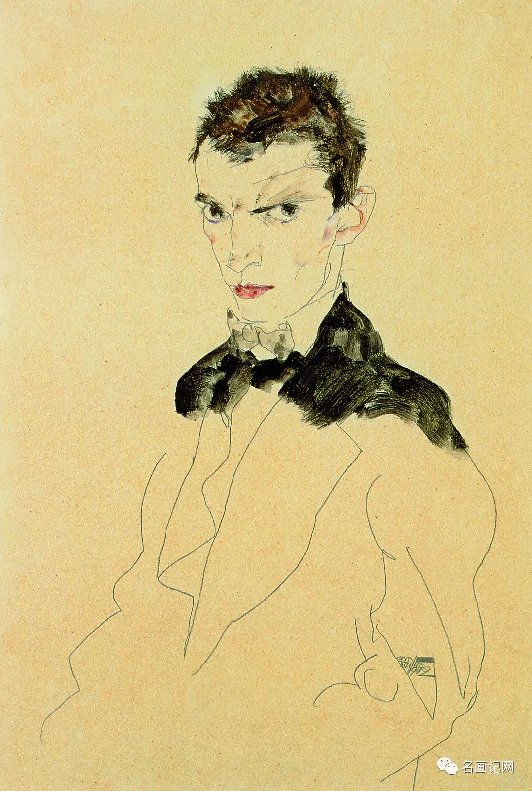 画家电影系列席勒一个因为流感早逝的天才画家