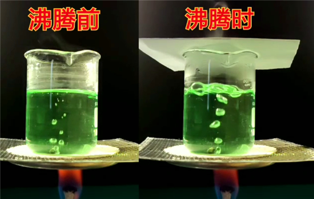 而只考查根据图像中的气泡变化情况选择水到底是沸腾前还是沸腾时