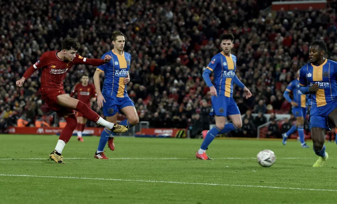 小胜什鲁斯伯里挺进足总杯第五轮