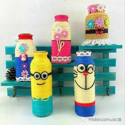 宁阳县伏山镇中心幼儿园中班微课程创意花瓶杜海燕