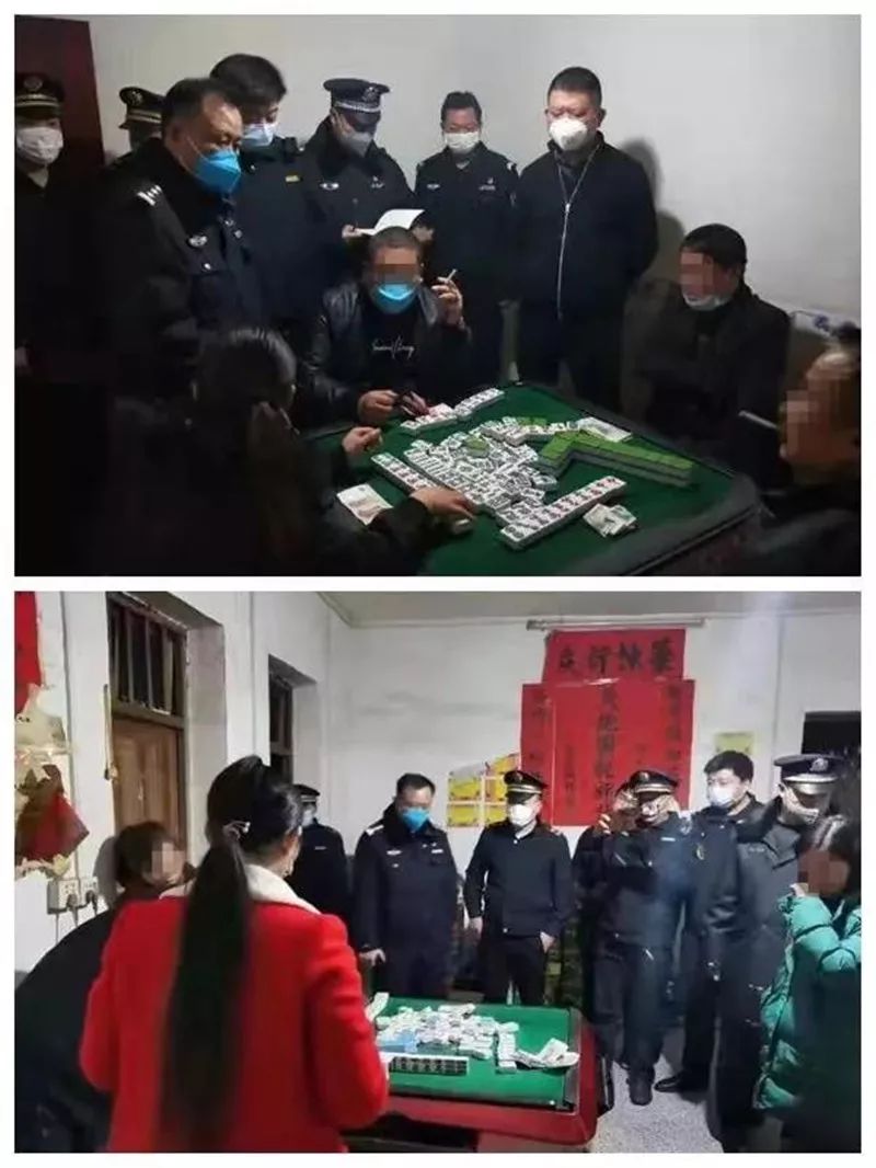 當天,民警在巡邏摸排中得到線索,郊尾鎮東湖村張某家中,擺了幾張麻將