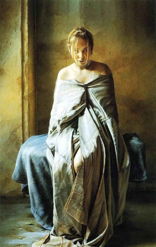 匈牙利超现实主义画家艾斯特凡·桑多菲人体油画欣赏_艺术