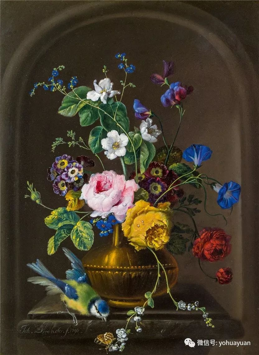 油画静物欣赏johannbaptistdrechsler