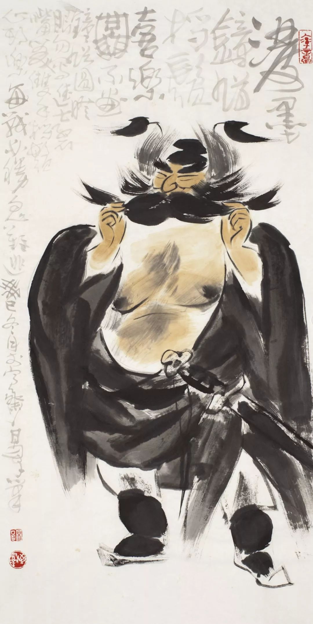 原创驱邪战疫易至群之钟馗不可一日无此君