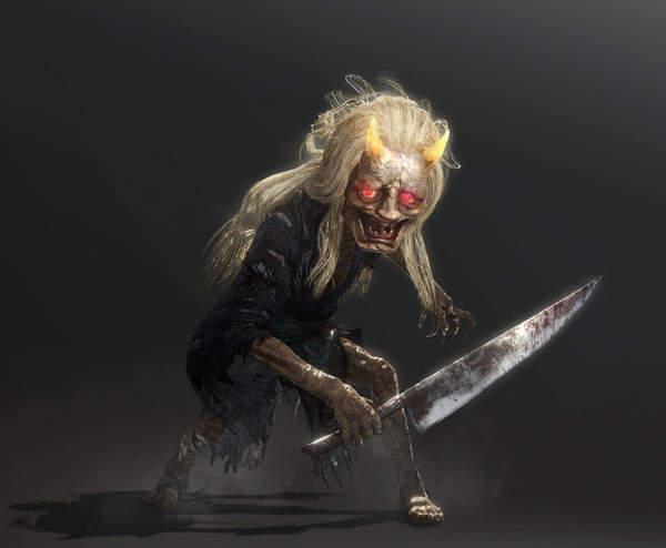 《仁王2》三种登场妖怪介绍 患有眼疾的铁匠独脚踏鞴
